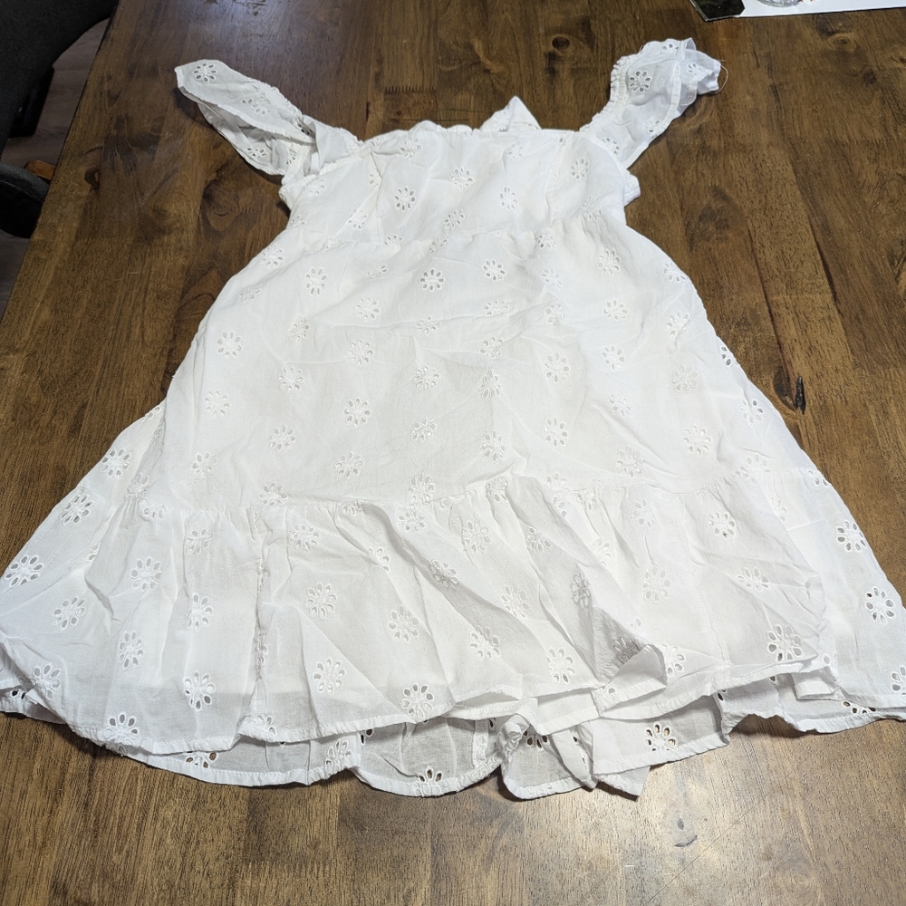 Hollister white dress.